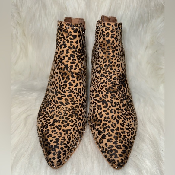 Dolce Vita Brown and Black Ankle Booties - Picture 1 of 10